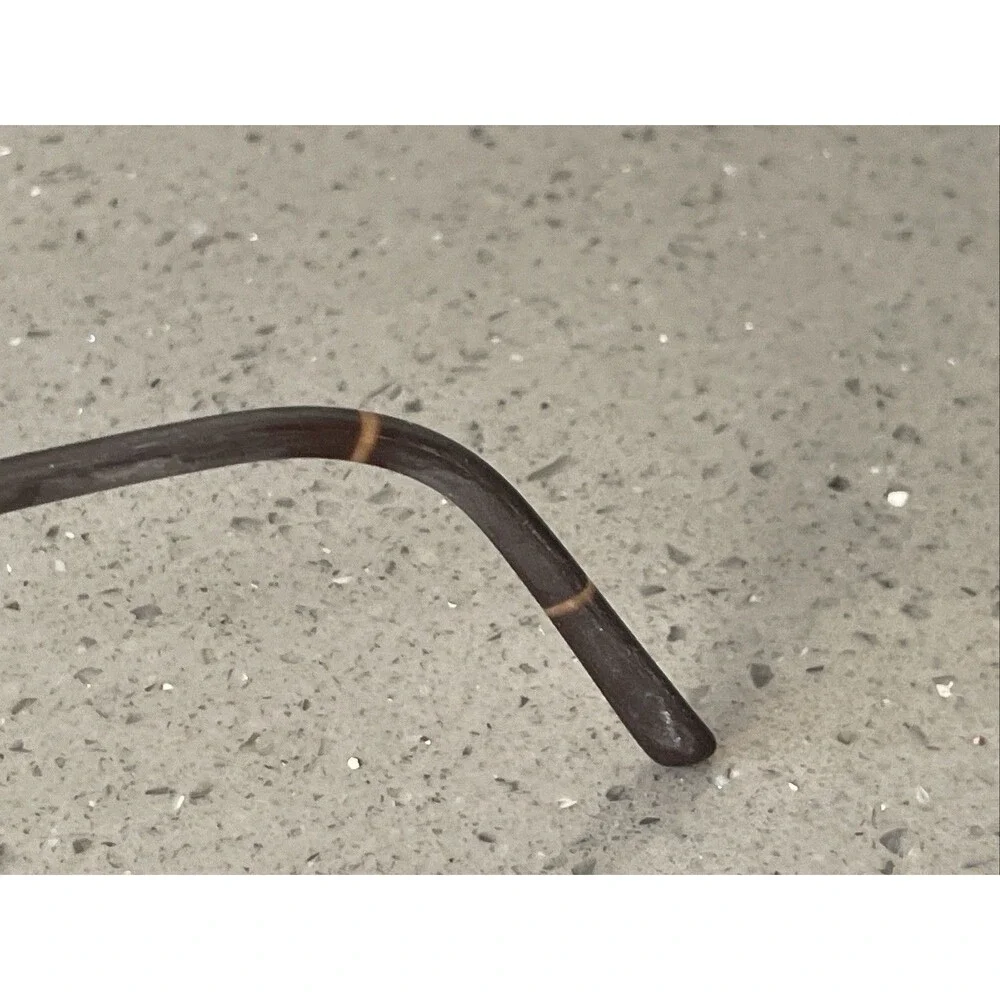 Helium Paris Italy HE 4004E S BROWN 48-18-135 Full Rim Eyeglasses Frames ONLY